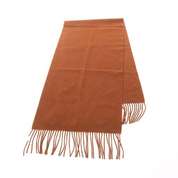 HERMES Authentic Brown Scarf - Picture 1 of 3